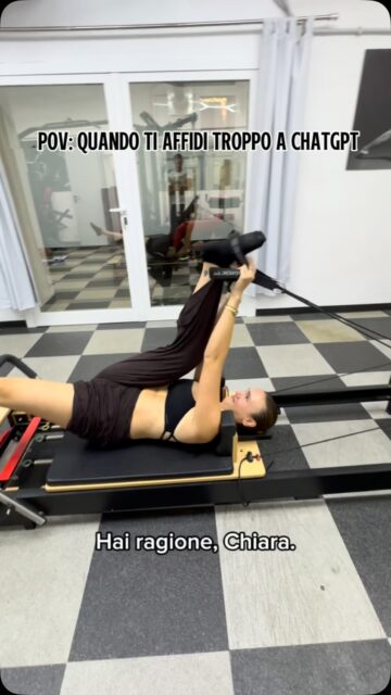 🤖 QUANDO TI FIDI TROPPO DI CHATGPT…

Hai ragione, Chiara. 😂

Forse l’allenamento che avevamo preparato per il Pilates con il Reformer… non era propriamente corretto. 😅

Fammi sapere appena sarai tornata operativa, così potrò prepararti un nuovo protocollo di allenamento.

Nel frattempo… fatti aiutare da qualcuno.

Possibilmente UMANO. 😂🤖

Morale della storia:
ChatGPT per i Reel… gli allenamenti lasciamoli ai coach della KB GYM! 💪😂

#KBGym #Pilates #ReformerPilates #ChatGPT #Palestra Fitness GymHumor Roma Allenamento