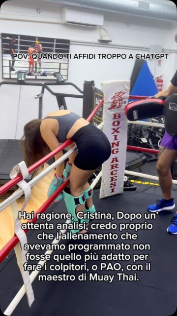 🤖🥊 POV: QUANDO CHATGPT TI PROGRAMMA L’ALLENAMENTO… MA QUALCOSA VA STORTO! 😂

La nostra Cristina doveva semplicemente fare i colpitori (PAO) con il maestro di MUAY THAI… 🥊💥

Peccato che l’intelligenza artificiale non avesse previsto proprio tutto! 🤣

🚑 Risultato? Allenamento da riprogrammare e protocollo di sicurezza da aggiornare! 😂

🤖 CHATGPT HA GIÀ PRONTO UN NUOVO PROGRAMMA… MA CRISTINA SI FIDERÀ ANCORA? 😱

Alla KB GYM non ci facciamo mancare proprio niente… nemmeno gli imprevisti! 💪🤣

🔥 ORA TOCCA A TE! 🔥

#KBGym #MuayThai #Kickboxing #ChatGPT #IntelligenzaArtificiale GymFails Palestra ReelDivertenti BoxingLife OraToccaATe