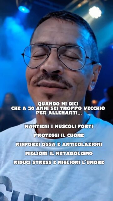 💪 A 50 ANNI SEI TROPPO VECCHIO PER ALLENARTI? MA CHI L’HA DETTO?! 🥊🔥

Quando mi dici che a 50 anni è troppo tardi per iniziare ad allenarsi… ti rispondo con 5 OTTIMI MOTIVI PER FARLO! 👇

💪 1️⃣ MUSCOLI PIÙ FORTI – Contrasti la perdita di massa muscolare.

❤️ 2️⃣ CUORE PIÙ SANO – Migliori la salute cardiovascolare.

🦴 3️⃣ OSSA PIÙ FORTI – Rinforzi il corpo e migliori la mobilità.

🔥 4️⃣ METABOLISMO ATTIVO – Aiuti il corpo a mantenersi in forma.

🧠 5️⃣ MENTE PIÙ GIOVANE – Riduci lo stress e migliori l’umore.

🚫 L’ETÀ NON È UNA SCUSA PER FERMARSI!

A 50 anni non devi allenarti per dimostrare qualcosa agli altri… DEVI ALLENARTI PER STARE BENE CON TE STESSO!

🥊 Alla KB GYM non conta quanti anni hai, ma la voglia di metterti in gioco!

🔥 NON È MAI TROPPO TARDI PER COMINCIARE!

📍 KB GYM – ROMA

#KBGym #Over50 #AllenarsiA50Anni #FitnessOver50 #NonÈMaiTroppoTardi Allenamento Benessere RomaFitness LaForzaNonHaEtà